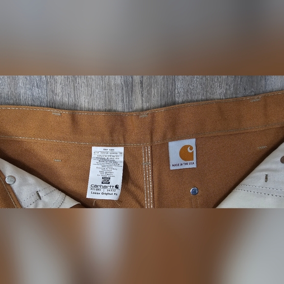 Men's Carhartt Vintage Double-Knee Canvas Pants-Size 34x32 *NWOT!* - Picture 3 of 4